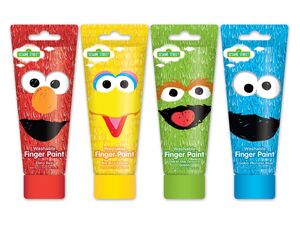 LY Sesame finger paint