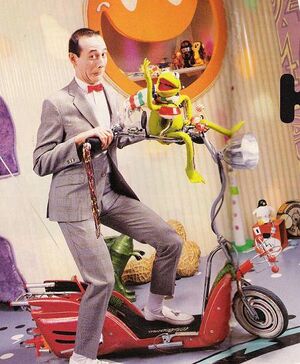 Pee Wee and Kermit