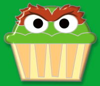 Cupcake Oscar the Grouch 2018