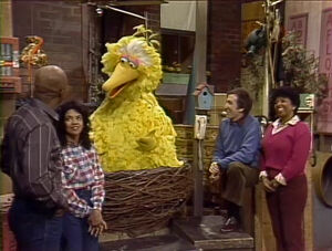 In ,  orders a new telephone...