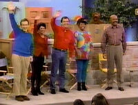 Bob McGrath, Sonia Manzano, Emilio Delgado, Loretta Long, Roscoe Orman