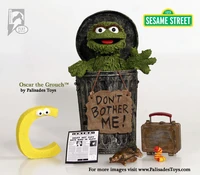 Oscar the Grouch prototype and accessories.