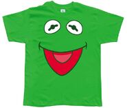Kermit face mouth open (US)