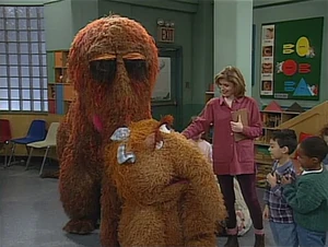 Snuffy's little sister goes to day care for the first time...