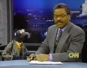 Bernard Shaw and Gonzo on Larry King Live