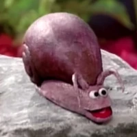 snail in "Telly's Aquarium"