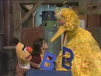 Big Bird and Bert talk about B (First: Episode 0757)
