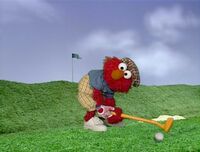 Golfer Elmo's World: Balls