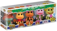 Unnumbered 4-Pack: The Fraggle Five (flocked exclusive limited to 3,000)