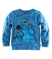 Cookie sweatshirt (flocked black) Fall 2010