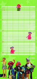 Muppets 2018 Kalender April