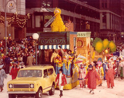 Sesame Street float, 1978