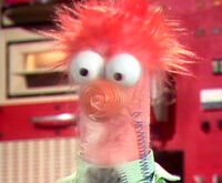 When the Electric Nose Warmer begins to smoke from overheating, Bunsen warns Beaker that smoking is bad for your health.
