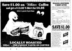 Wilkins coffee t shirt clearance