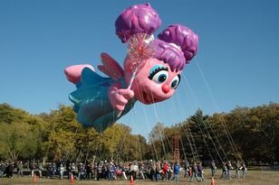 Abby Cadabby balloon, debuted 2007