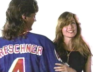 Carol Alt and Ron Greschner