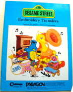 Embroidery Transfers 1983 based on The Sesame Street Library Volume 5