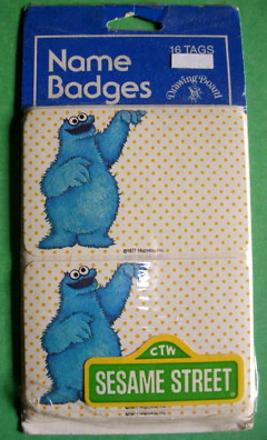 Cookie Monster Badge 
