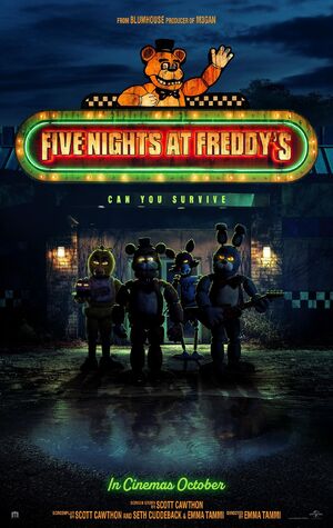 FNAF Movie Official Poster