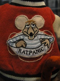 The back of Rizzo's jacket