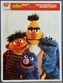 "Four Friends from Sesame Street" 1977, Whitman