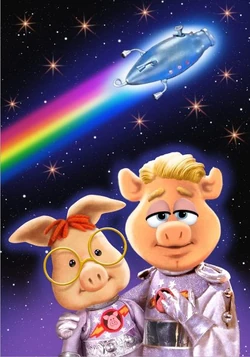 Baby Pigs in Space
