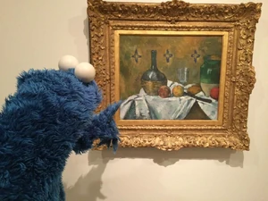 Cezanne cookie at guggenheim