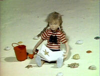 "Rachel at Beach" (First: Episode 1434)