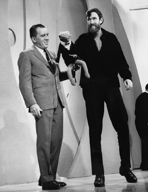 Henson and Kermit on Sullivan 1967