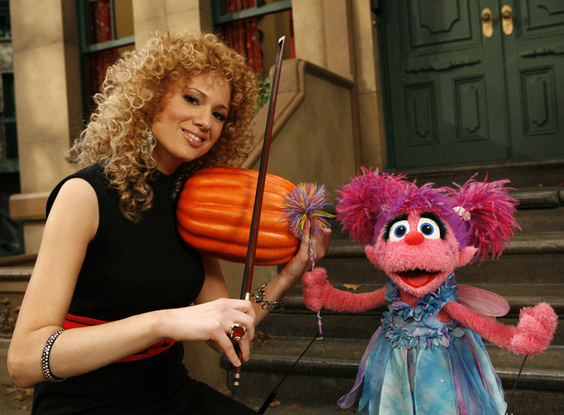 She appeared in the "Violins" segment of Elmo's Worl...