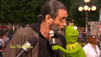 Ian McShane & KermitWorld Premiere of Pirates of the Caribbean: On Stranger Tides