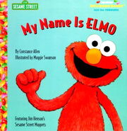 My Name is Elmo Junior Jellybean Book Random House 1999 ISBN 0375803904