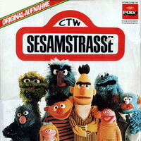 Sesamstrasse1975 reissue of Sesamstrasse Buch und Schallplatte Poly