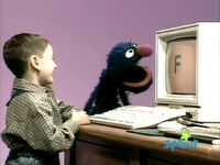 Grover and Matthew type an F (First: Episode 3899)