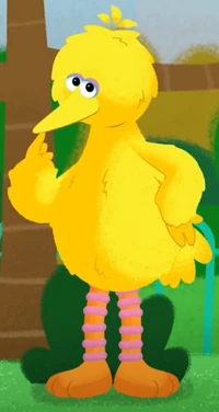 Big Bird as he appears in the Furry Friends Forever webisodes and specials.