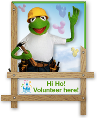 Kermit Volunteer Badge