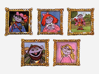 Count von Count's family