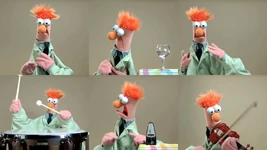 Beaker in the "Ode to Joy" viral video
