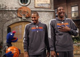 Carmelo Anthony, the New York Knicks: Sesame Street, season 42, 2011