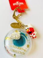 USJ keychain-Elmo xmas