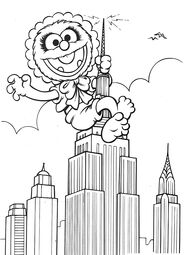 Muppet Babies Visit the Fifty States coloring book