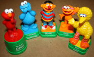 Sesame stamp figures