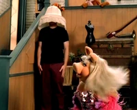 Patrick Wilson as a lamp"Keep Fishin'" music video