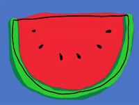 "Watermelon" by Jerry Nelson (First: Episode 4088)