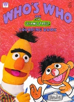 Who's Who on Sesame Street (coloring book) 1977