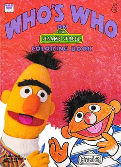 Who's Who on Sesame Street (coloring book) 1977