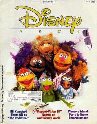 Summer 1991 issue Cover story on the debut of Muppet*Vision 3D