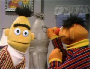 Ernie's Bert Sculpture