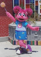 Animax Abby at Sesame Place San Diego.