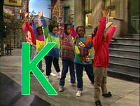 Telly and the kids celebrate K Episode 2811